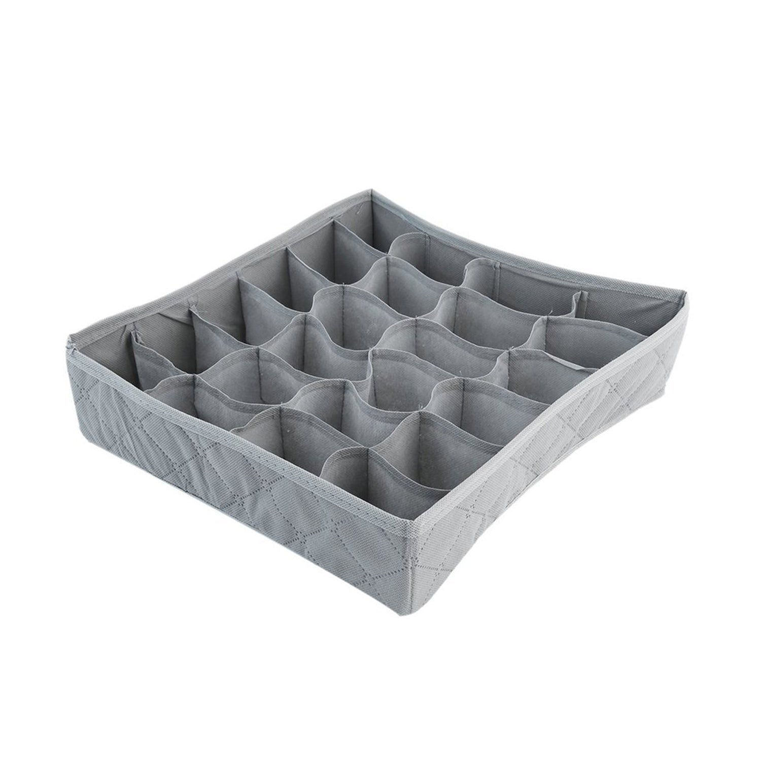 Necktie and underwear storage box with easy assembly. Necktie and underwear storage box with easy assembly.